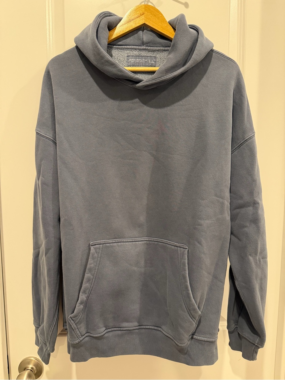 Abercrombie Men's Slate Popover Hoodie